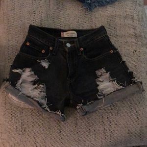 Levis cutoff shorts